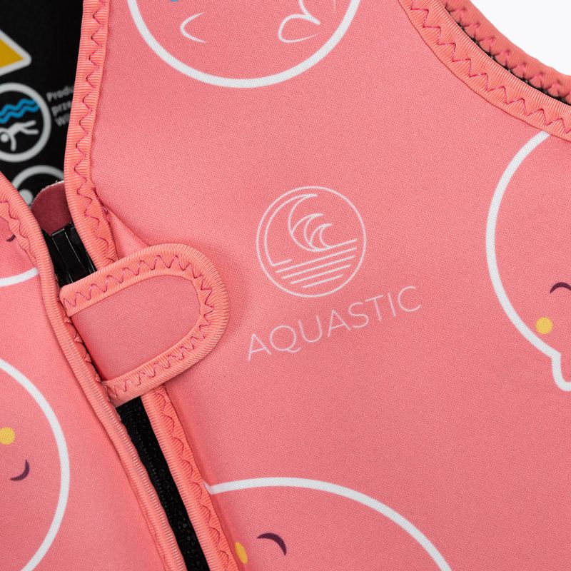 Gilet di assicurazione per bambini AQUASTIC HT-16879 rosa 3