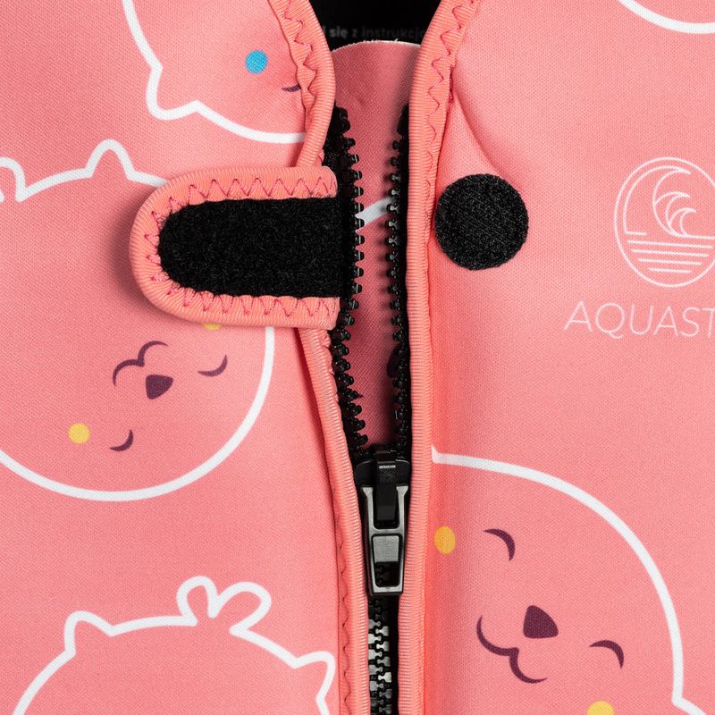 Gilet di assicurazione per bambini AQUASTIC HT-16879 rosa 4