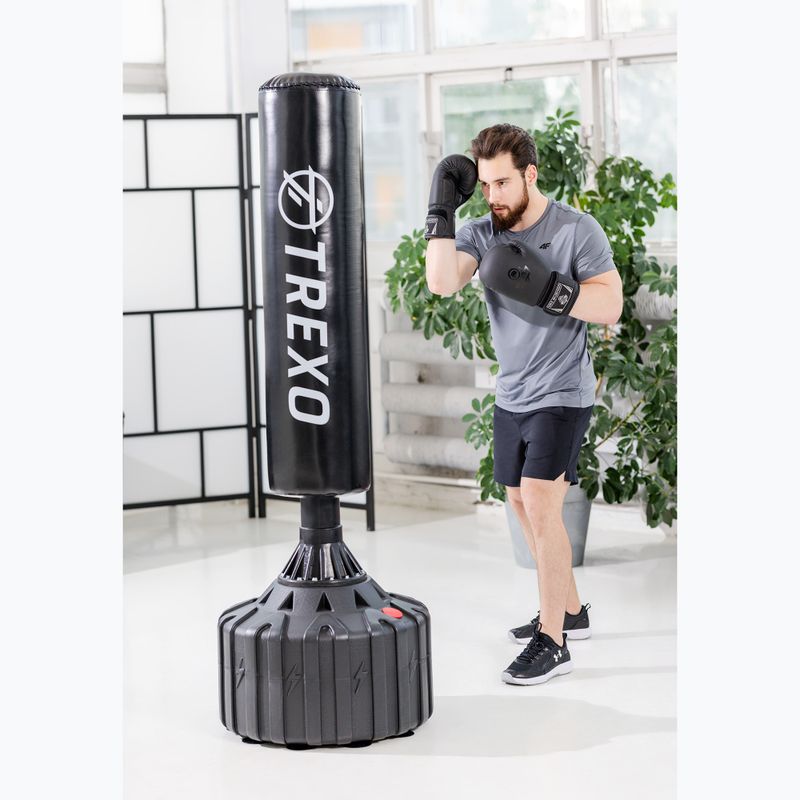 TREXO sacco da boxe SPB-180 nero 10