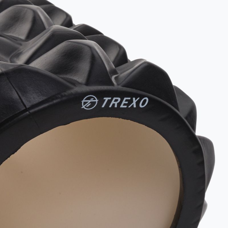 XTREXO Rullo massaggiante in PVC EVA nero 10