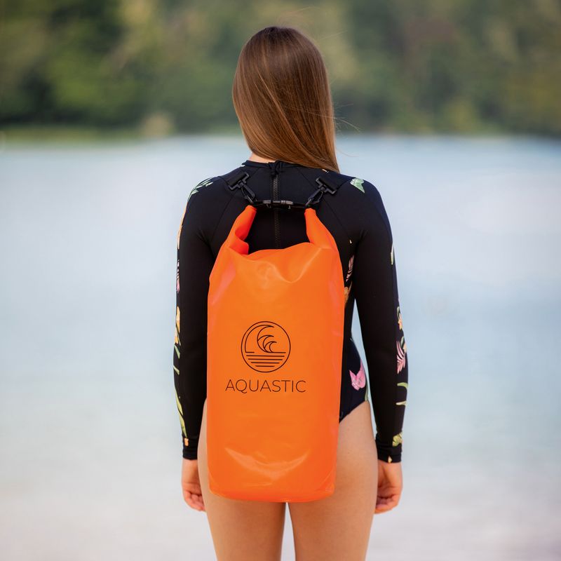 Borsa impermeabile AQUASTIC WB-30Z 30 l arancione 6