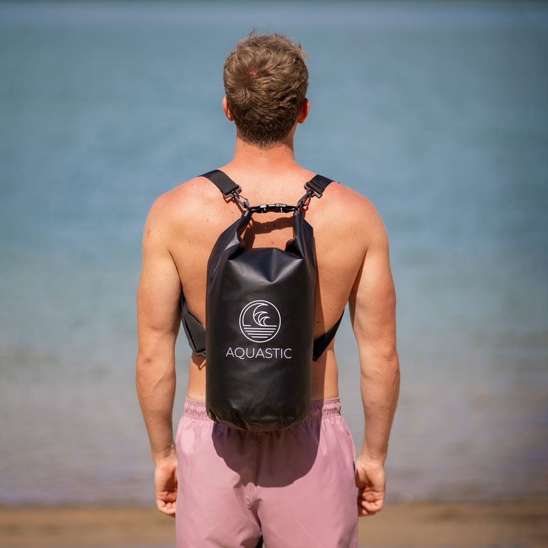 Borsa impermeabile AQUASTIC WB-20C 20 l nero 6