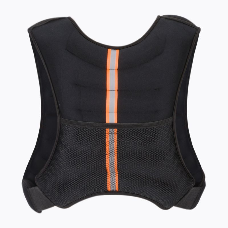 TREXO WV-10 Gilet per allenamento con i pesi da 10 kg nero 2