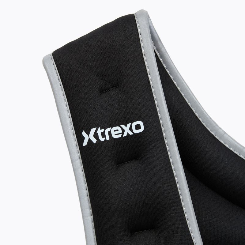 XTREXO WV-10 Gilet per allenamento con i pesi da 10 kg nero 4