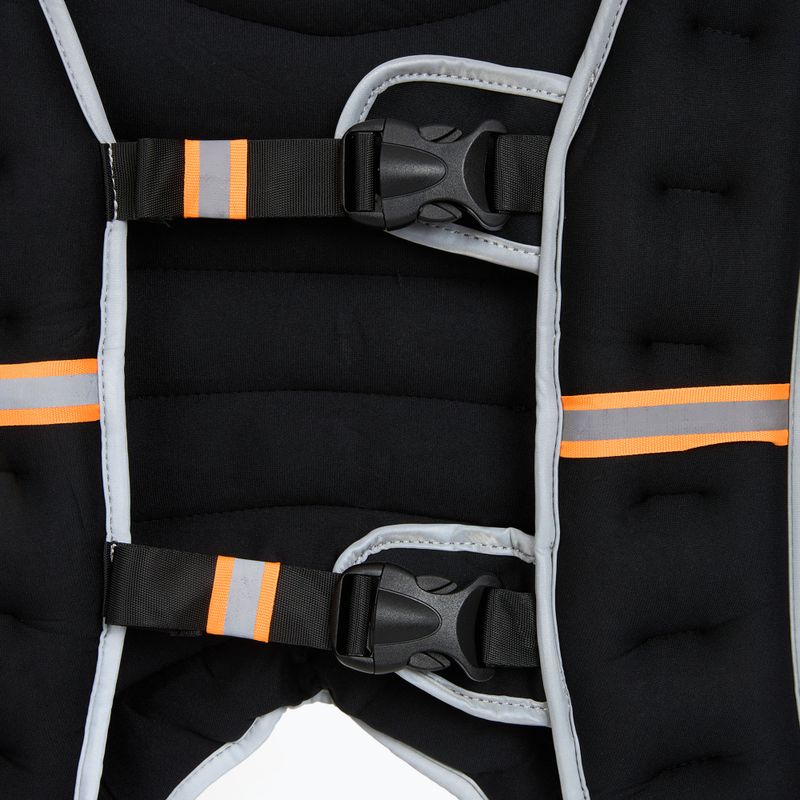 XTREXO WV-10 Gilet per allenamento con i pesi da 10 kg nero 4