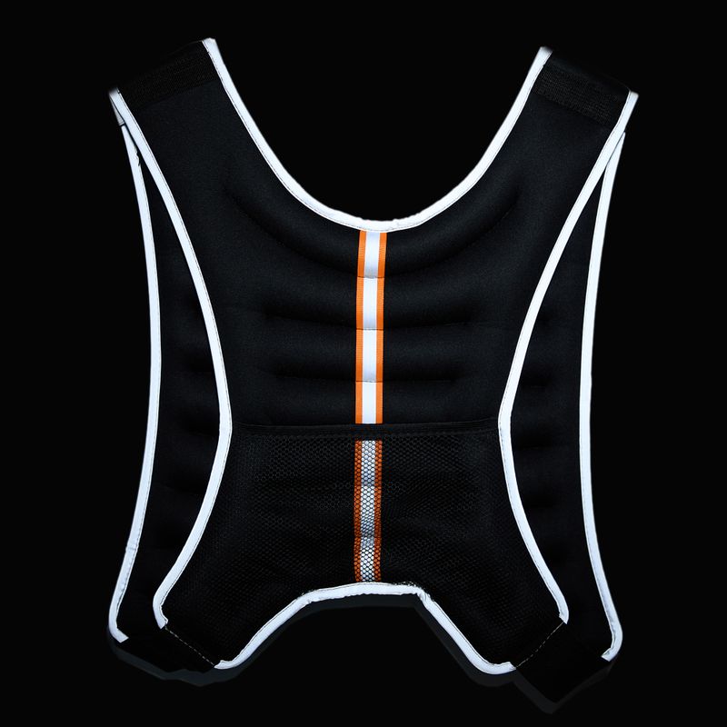 XTREXO WV-10 Gilet per allenamento con i pesi da 10 kg nero 8