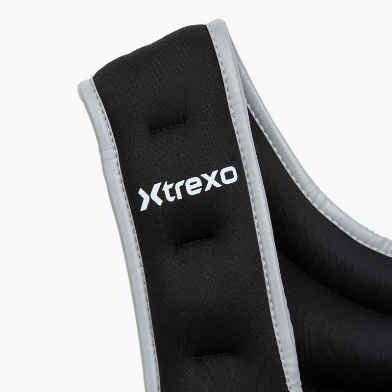 XTREXO WV-08 Gilet per allenamento con i pesi da 8 kg nero 4