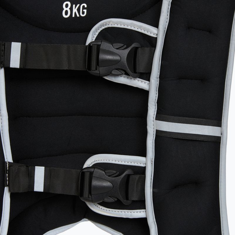 XTREXO WV-08 Gilet per allenamento con i pesi da 8 kg nero 4