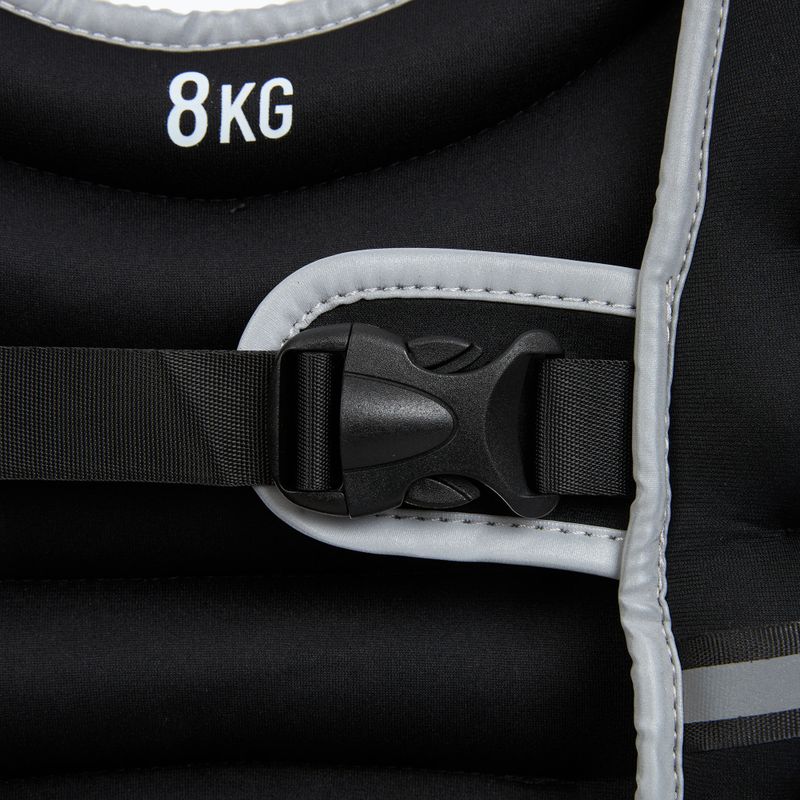 XTREXO WV-08 Gilet per allenamento con i pesi da 8 kg nero 5