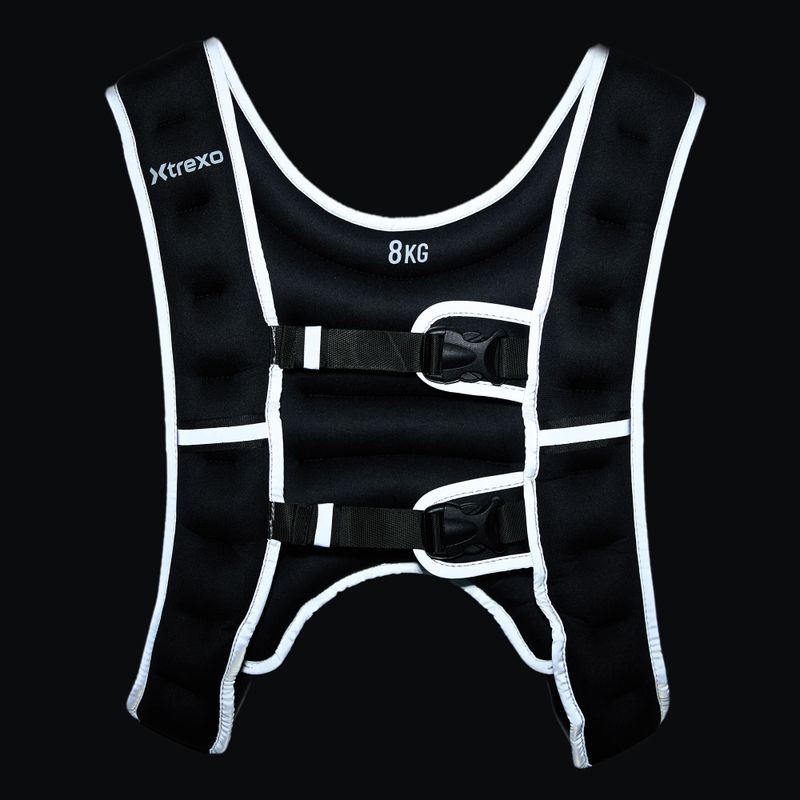 XTREXO WV-08 Gilet per allenamento con i pesi da 8 kg nero 7