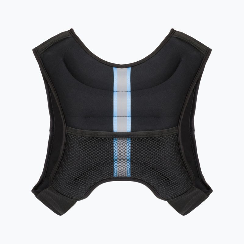 TREXO WV-05 Gilet per allenamento con i pesi da 5 kg nero 3