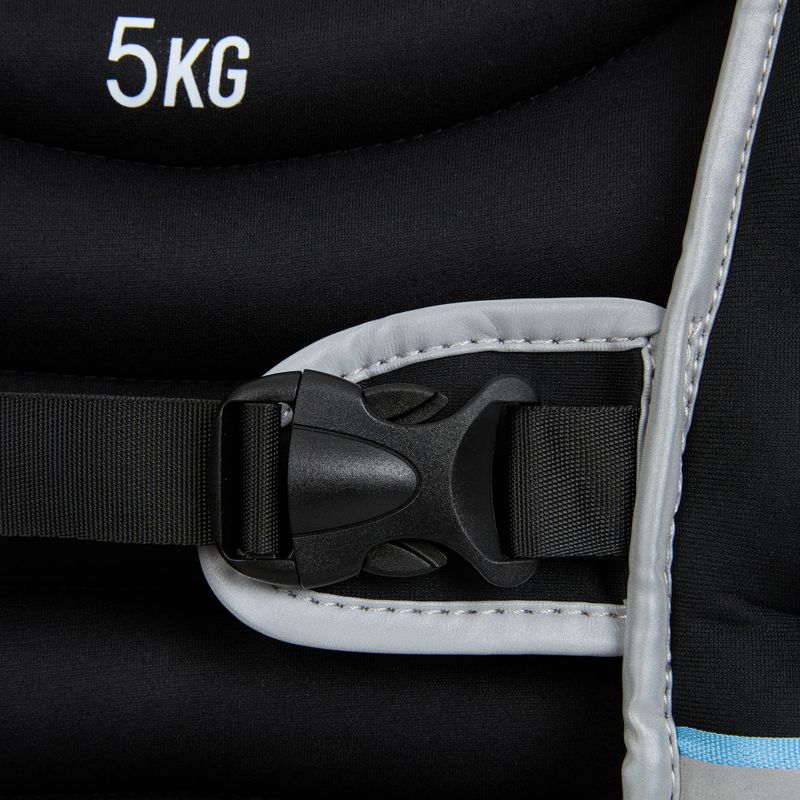 XTREXO WV-05 Gilet per allenamento con i pesi da 5 kg nero 5