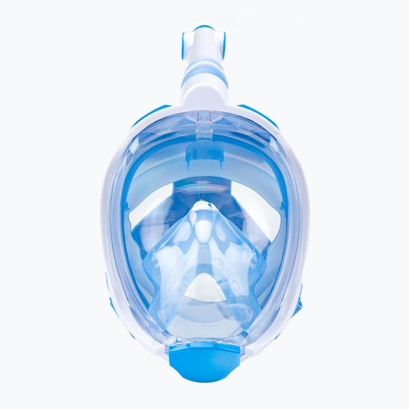 Maschera integrale per bambini per lo snorkeling AQUASTIC SMK-01N blu 4