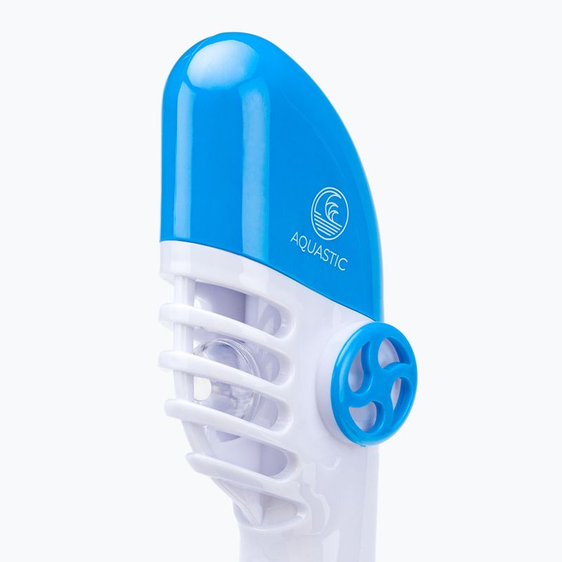 Maschera integrale per bambini per lo snorkeling AQUASTIC SMK-01N blu 7