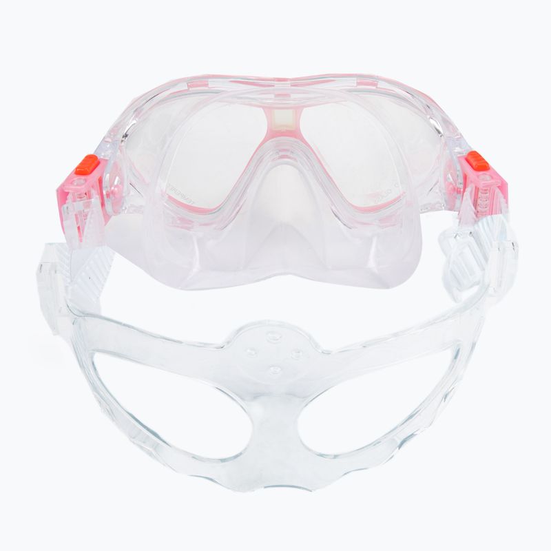 Set da snorkeling per bambini AQUASTIC MSK-01R rosa 6