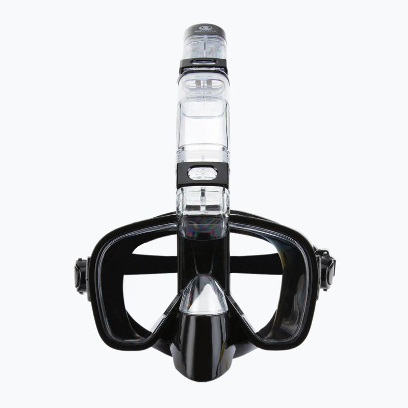 Kit snorkeling AQUASTIC SMFK-01LC nero 12