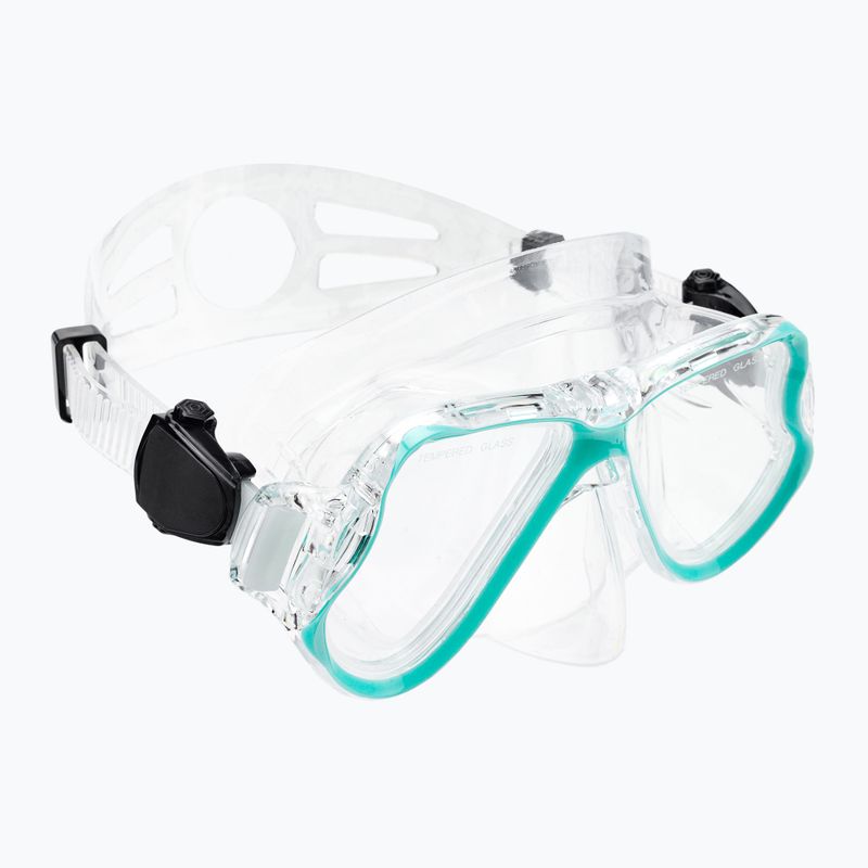 Set da snorkeling AQUASTIC MSFA-01SN blu 9