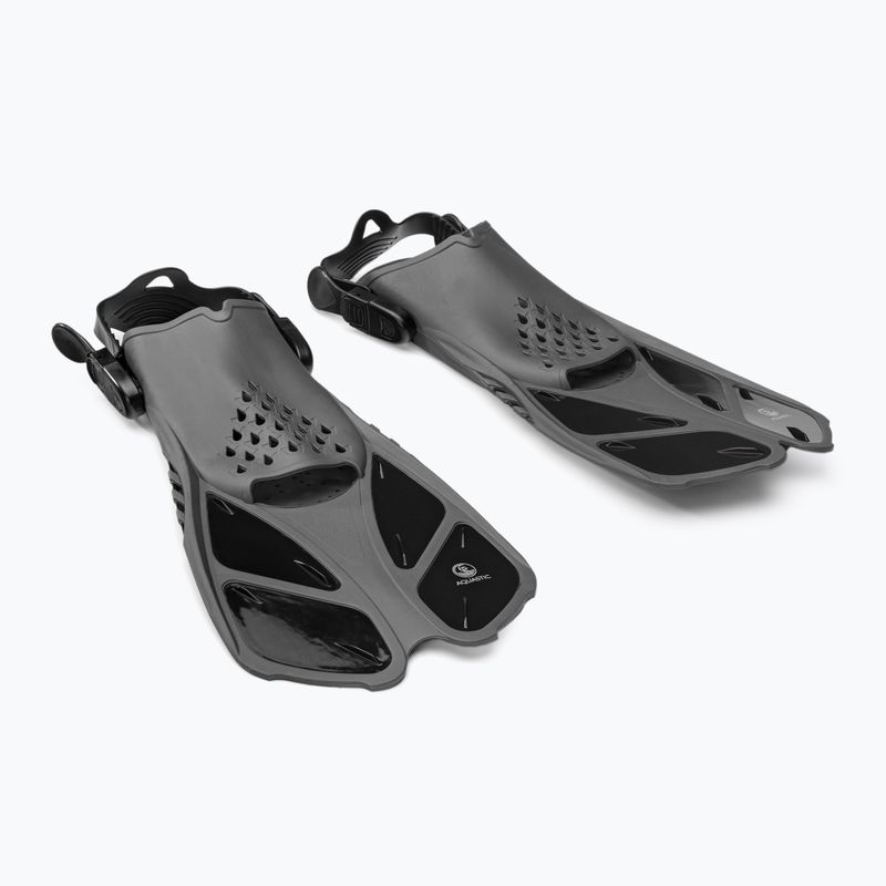 Kit snorkeling AQUASTIC MSFA-01SC nero 2
