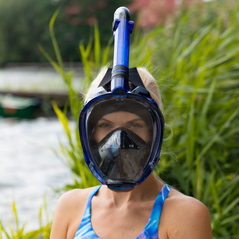 Set da snorkeling AQUASTIC SMFA-01LN blu 16