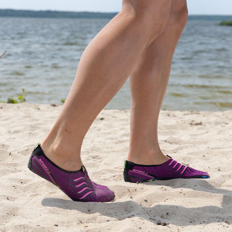 AQUASTIC Aqua WS008 scarpe da acqua viola 3