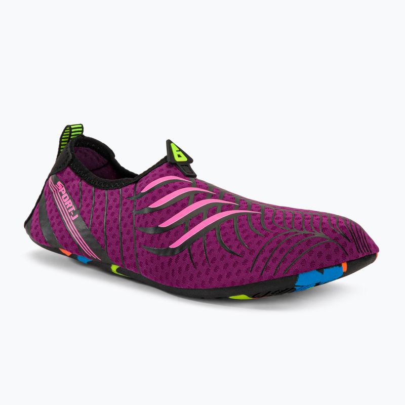 AQUASTIC Aqua WS008 scarpe da acqua viola