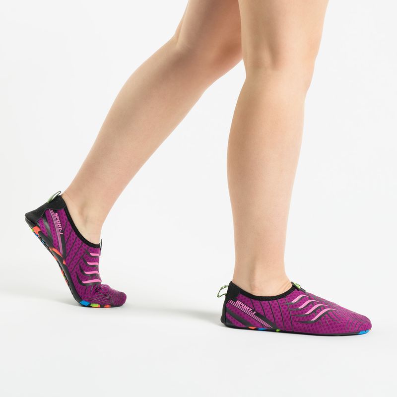 AQUASTIC Aqua WS008 scarpe da acqua viola 4