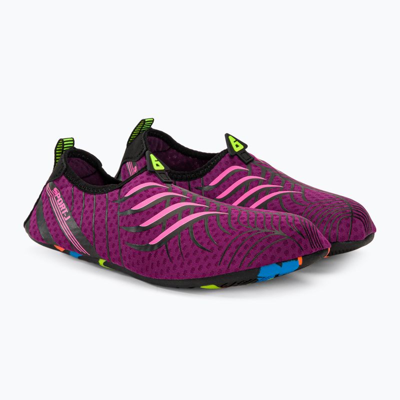 AQUASTIC Aqua WS008 scarpe da acqua viola 7