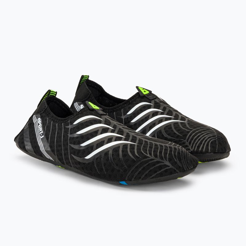 AQUASTIC Aqua WS049 scarpe da acqua nere 9
