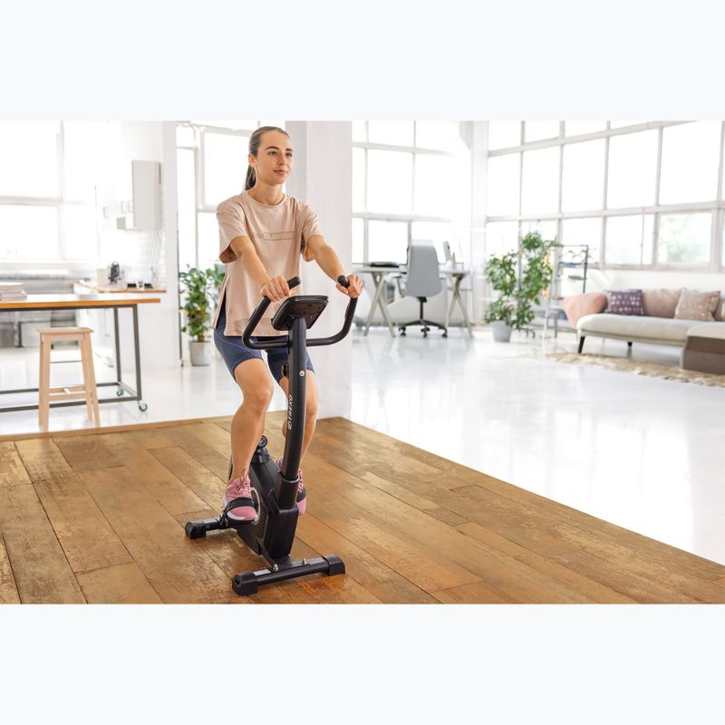 XTREXO Hex 02 bicicletta stazionaria nera 10
