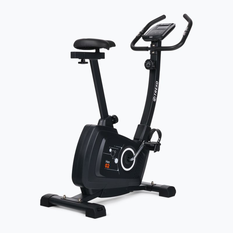 TREXO Hex 02 bicicletta stazionaria nera