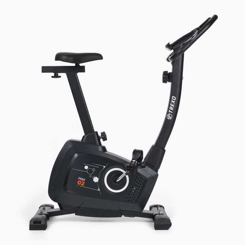 TREXO Hex 02 bicicletta stazionaria nera 2