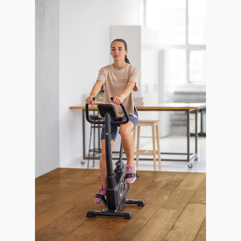 TREXO Hex 02 bicicletta stazionaria nera 4