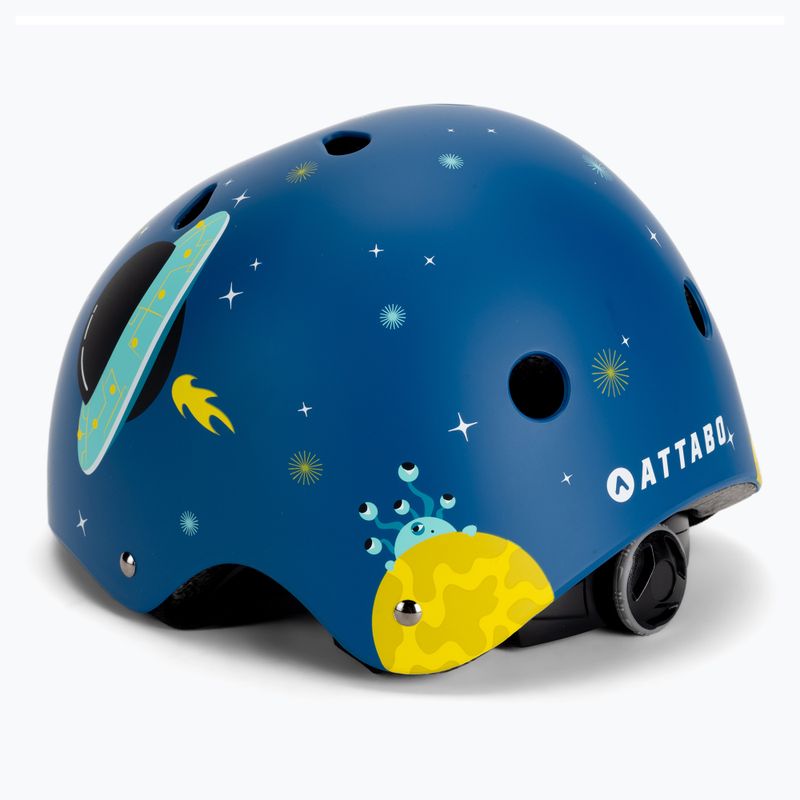 Casco da bicicletta per bambini ATTABO K100 blu 4