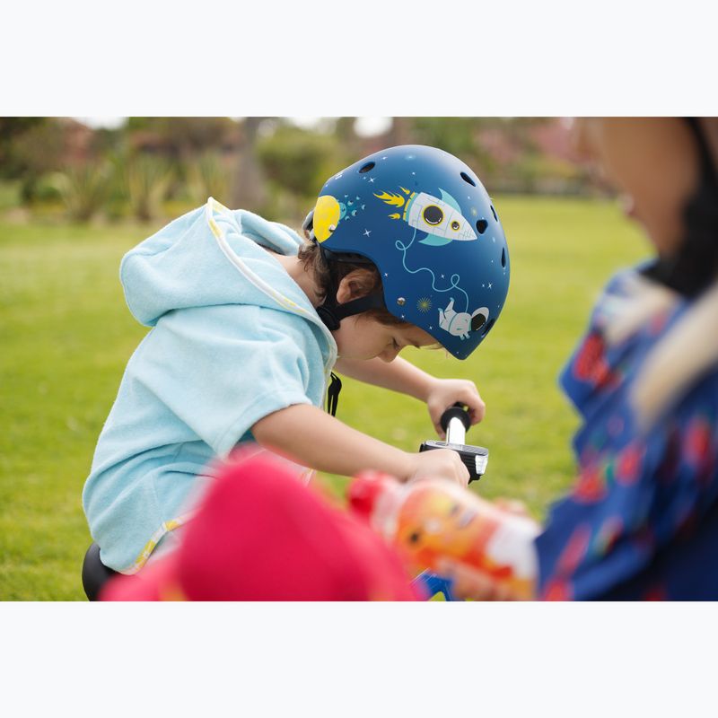 Casco da bicicletta per bambini ATTABO K100 blu 15