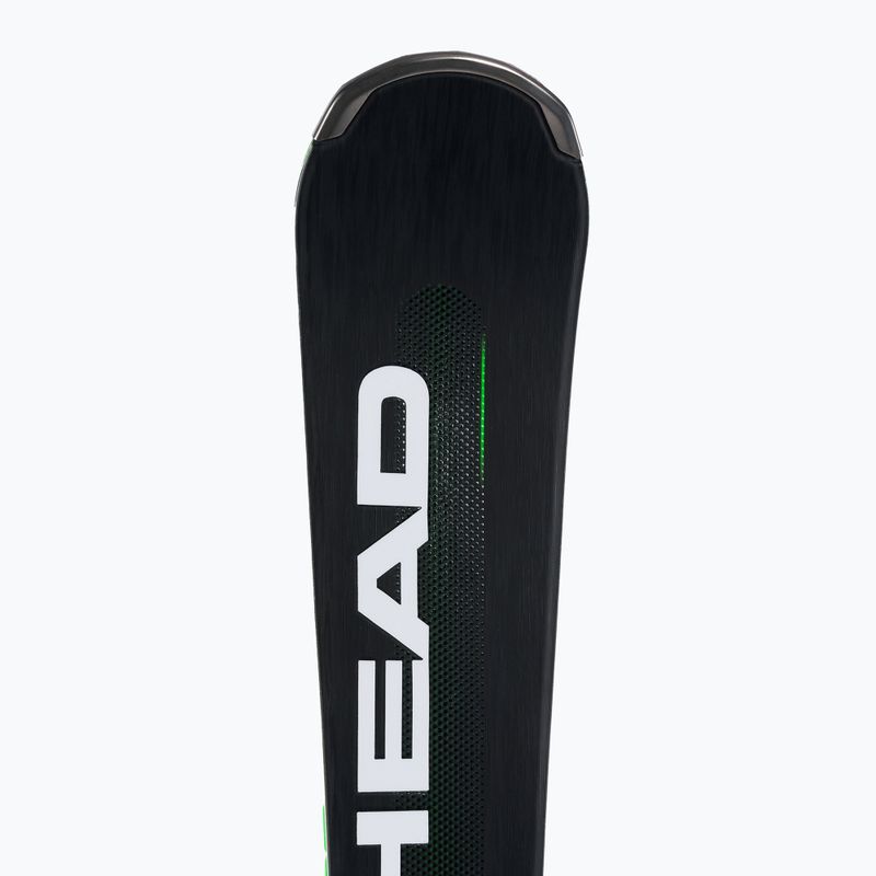 Sci da discesa HEAD Supershape e-Magnum SW SF-PR + attacchi Protector PR 13 nero/verde 8