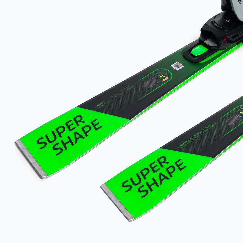 Sci da discesa HEAD Supershape e-Magnum SW SF-PR + attacchi Protector PR 13 nero/verde 9