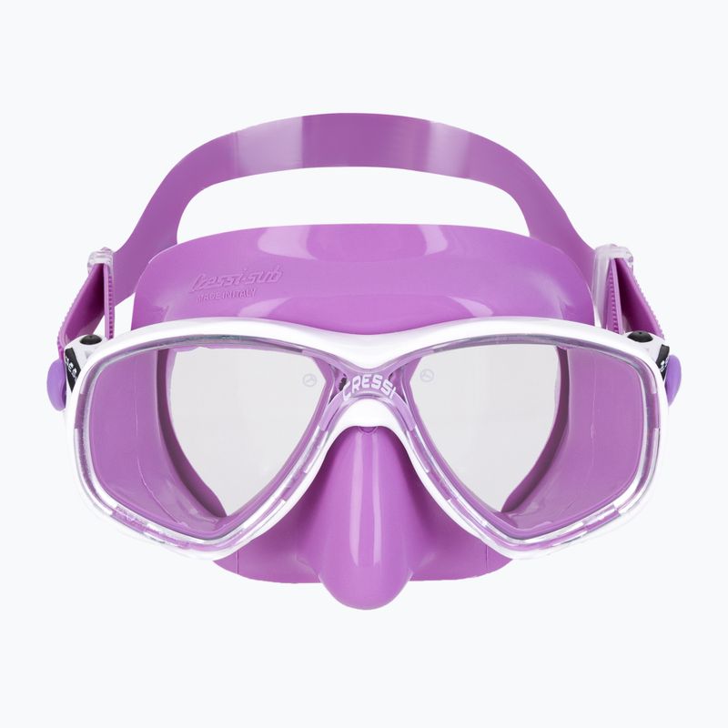Maschera subacquea Cressi Marea sil viola 2
