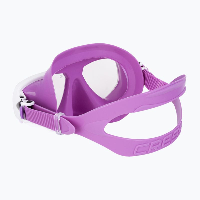 Maschera subacquea Cressi Marea sil viola 4