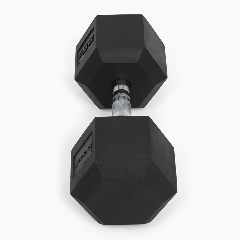 Manubri gommati XTREXO Hex 25 kg 6