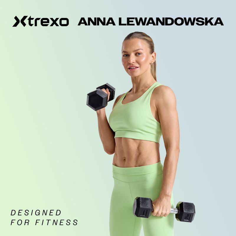 Manubri XTREXO cromati 2x7 kg argento 2