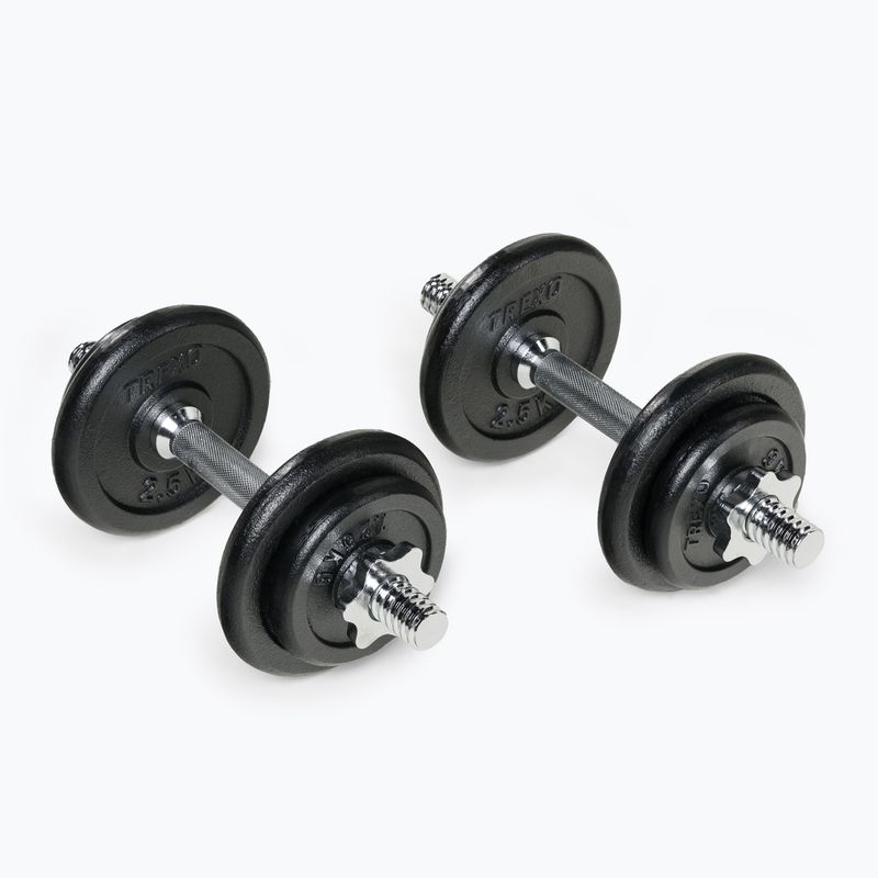 XTREXO DK20 Set di manubri da 20 kg 3