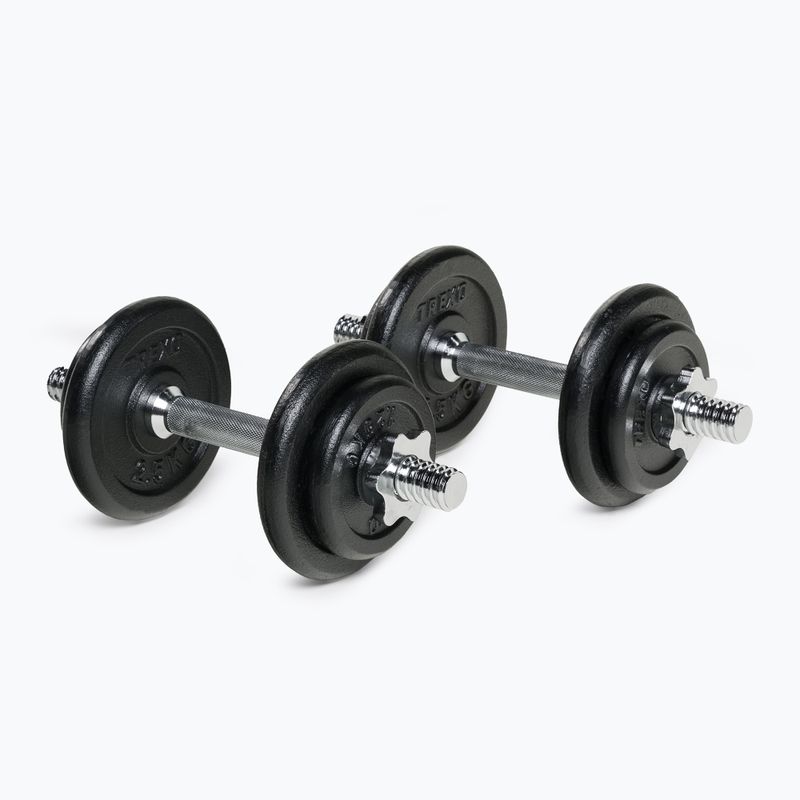 XTREXO DK20 Set di manubri da 20 kg 4