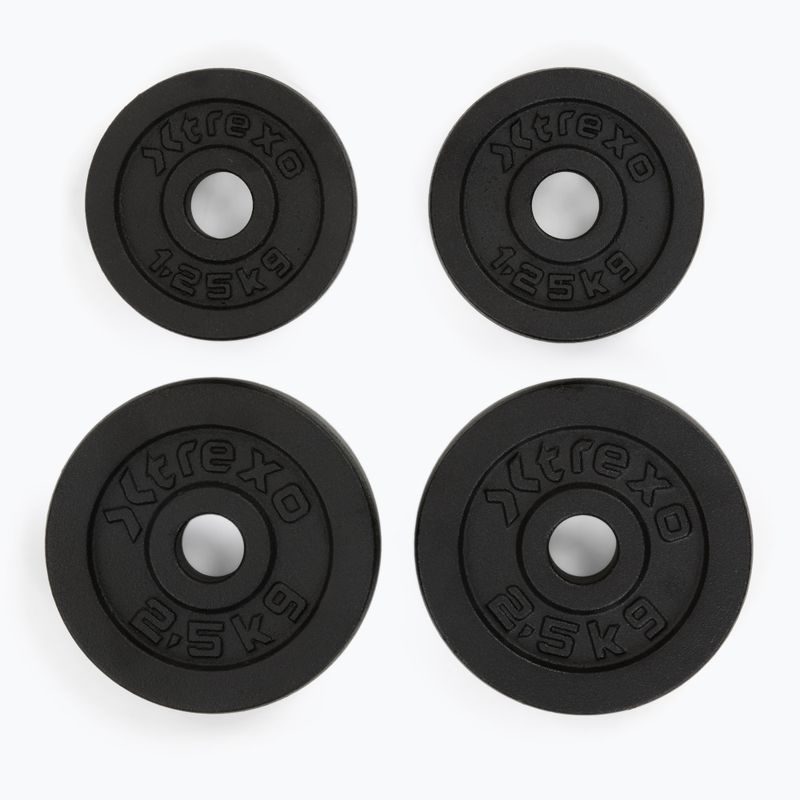 XTREXO DK20 Set di manubri da 20 kg 8