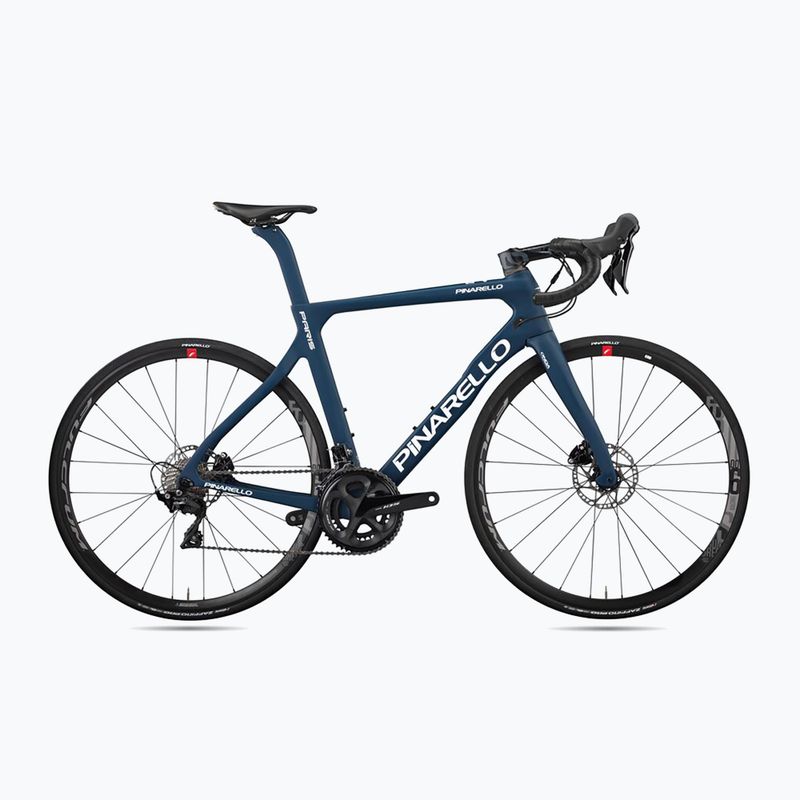 Pinarello Paris Disc Ultegra 2x11 Fulcrum 500 blu/acciaio bici da corsa