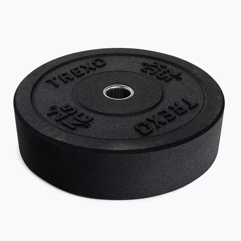Peso olimpico XTREXO TRX-BMP025 25 kg nero