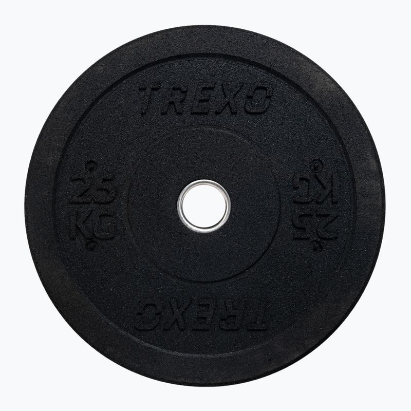 Peso olimpico XTREXO TRX-BMP025 25 kg nero 3