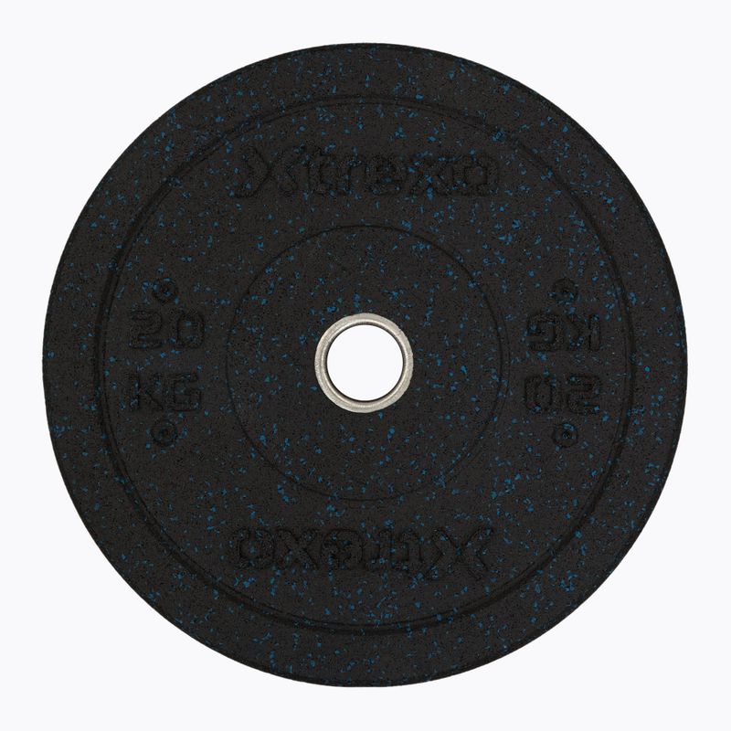 Peso paracolpi olimpico XTREXO TRX-BMP020 20 kg nero 3
