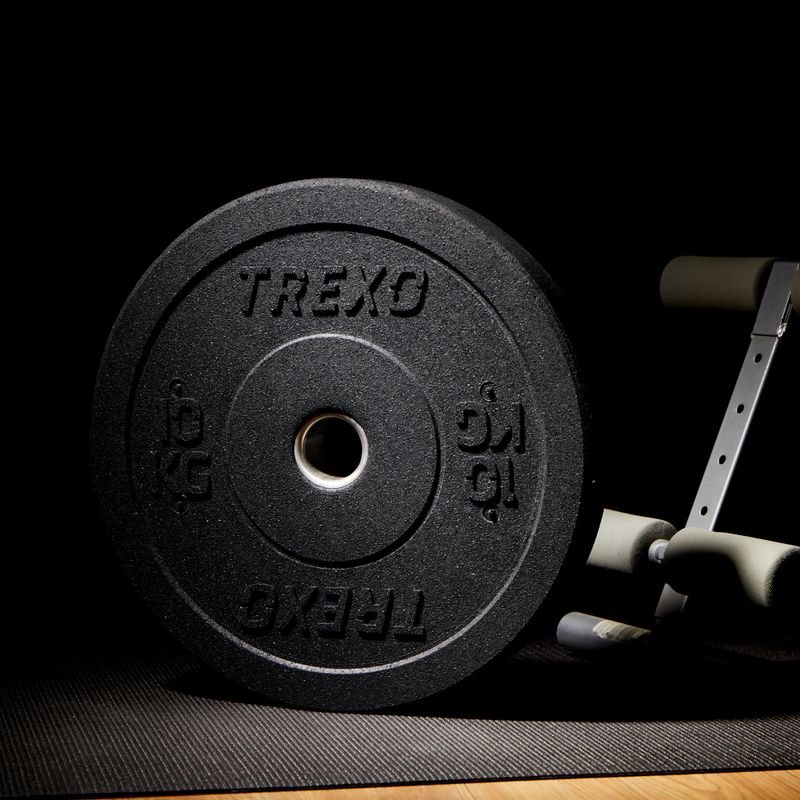 Peso olimpico TREXO TRX-BMP010 10 kg nero 5