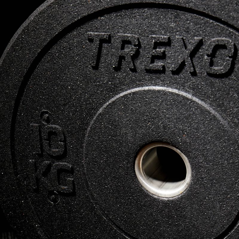 Peso olimpico TREXO TRX-BMP010 10 kg nero 6