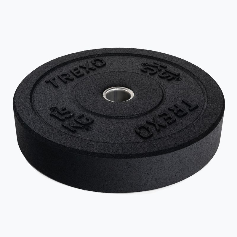 Peso olimpico TREXO TRX-BMP015 15 kg nero